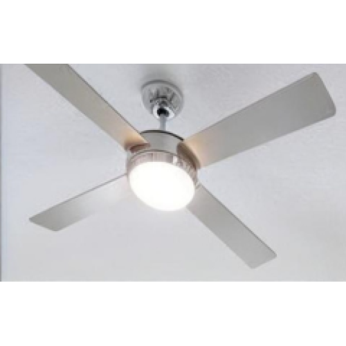LOT OF 10 –  New 48 4-Blade Ceiling Fans – Satin Nickel Finish – Bulk Wholesale
