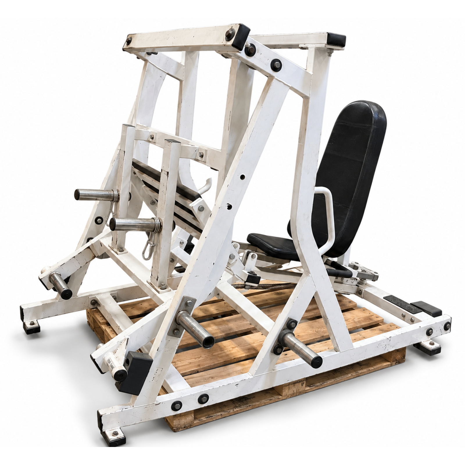 USED Hammer Strength Plate-Loaded Leg Press – Commercial Gym Equipment – Fully Functional