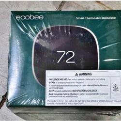NEW! - ecobee Smart Thermostat Premium with Smart Sensor and Air Quality Monitor Wifi Works with Siri  Alexa  Google Assistant