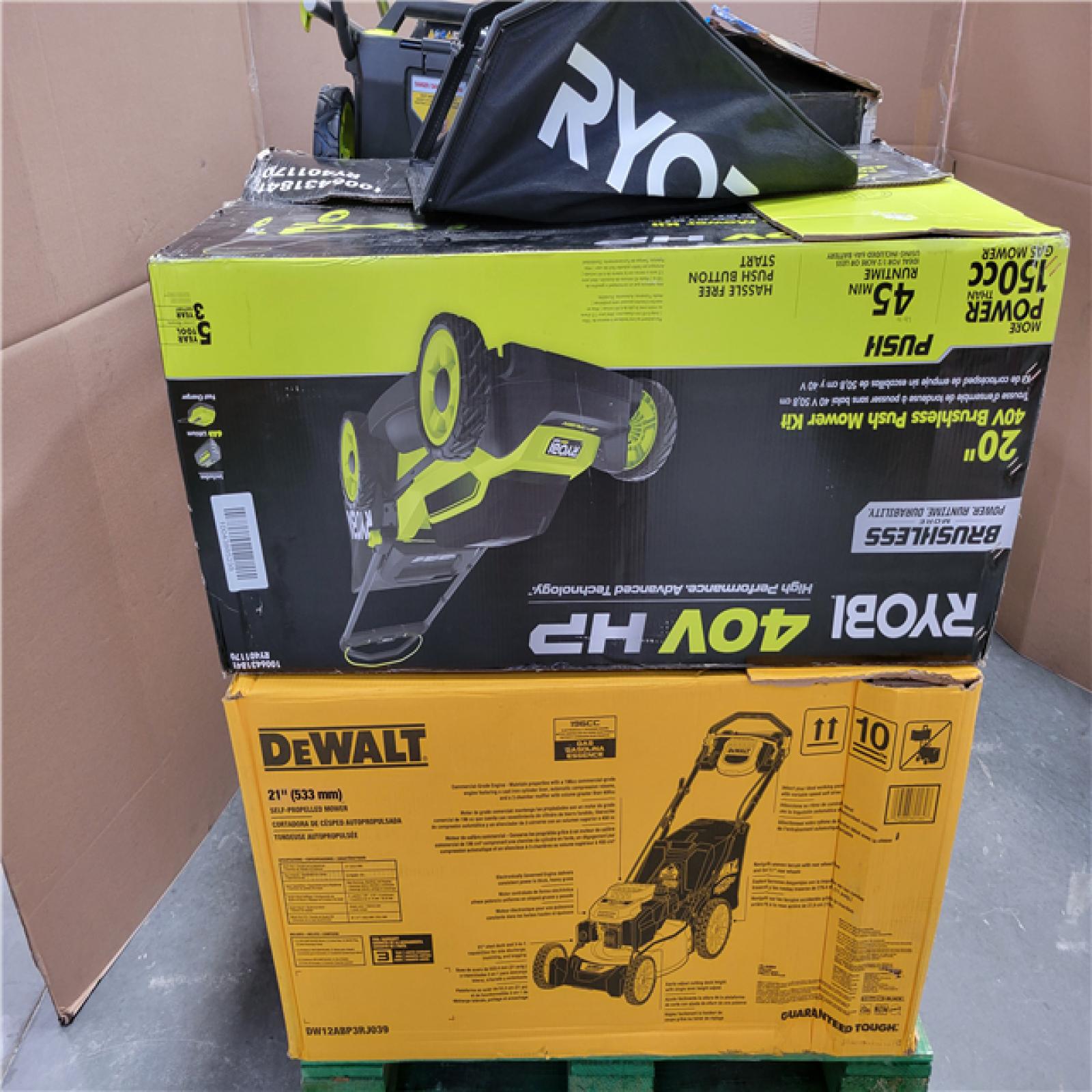 CALIFORNIA AS-IS OUTDOOR POWER EQUIPMENT