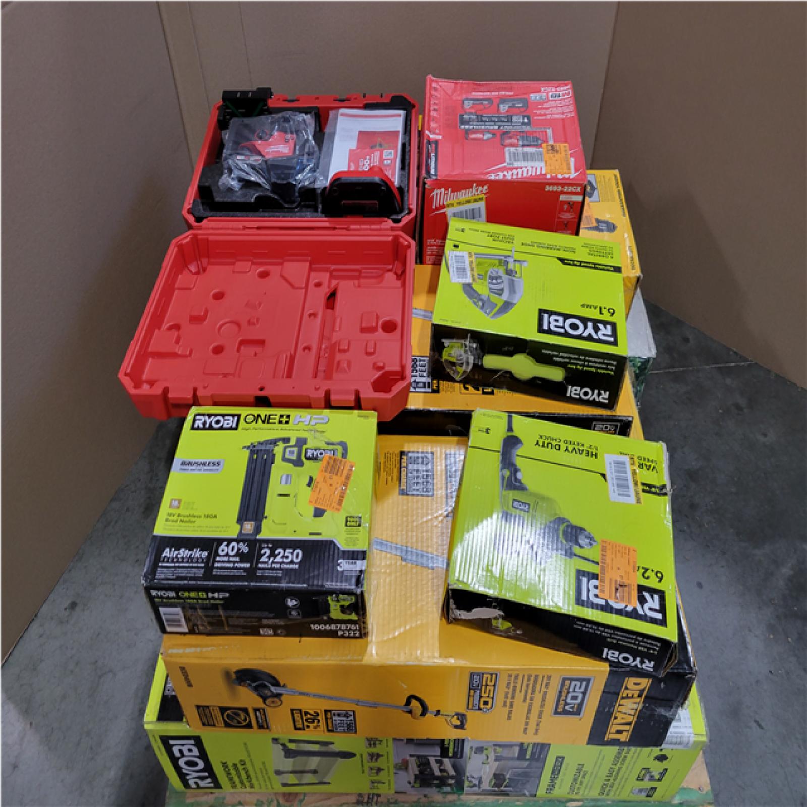 CALIFORNIA AS-IS TOOL PALLET
