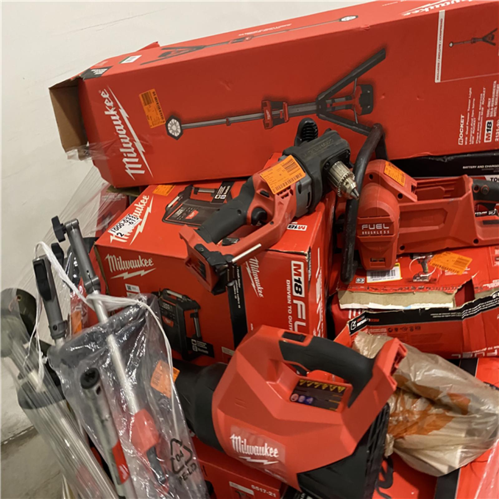 Dallas Location - As-Is MILWAUKEE Tool Pallet