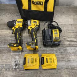 AS-IS DEWALT ATOMIC 20-Volt MAX Lithium-Ion Cordless Combo Kit