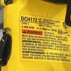 AS-IS DEWALT ATOMIC 20V MAX Cordless Brushless Ultra-Compact 5/8 in. SDS Plus Hammer Drill (Tool Only)