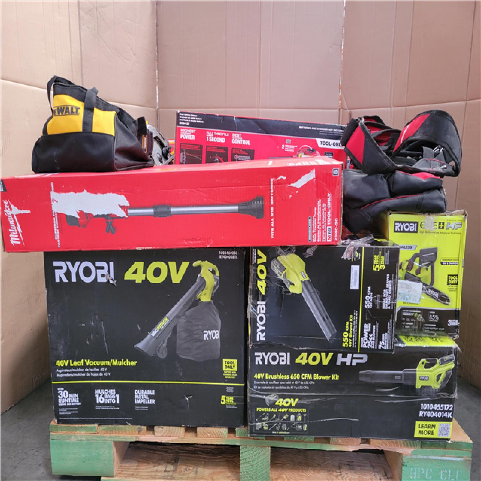 CALIFORNIA AS-IS TOOL PALLET