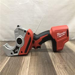 AS-IS Milwaukee 12V Lithium-Ion Cordless PVC Pipe Shear (Tool-Only)