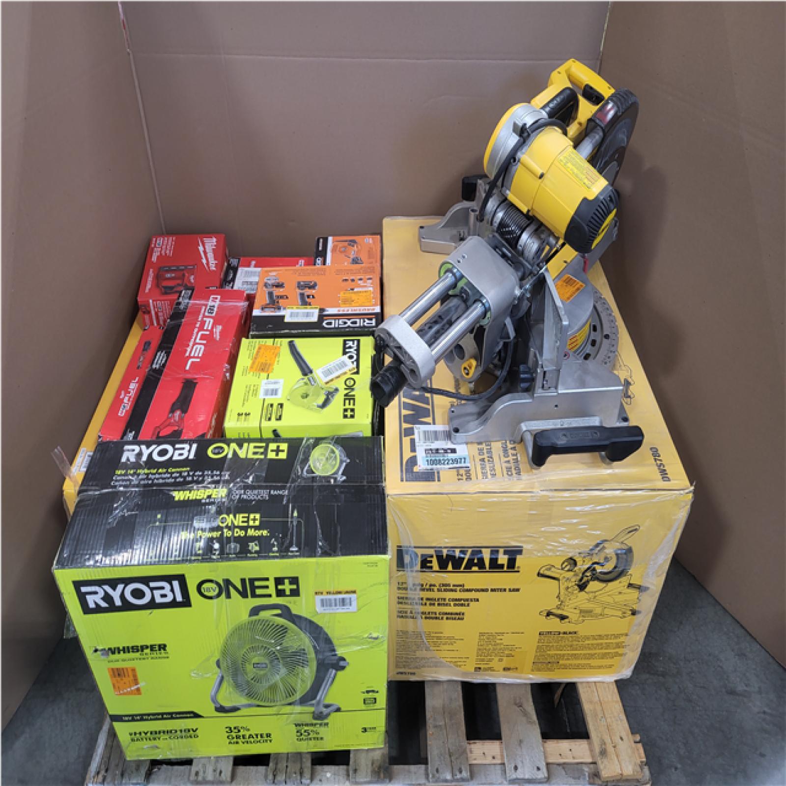 CALIFORNIA AS-IS TOOL PALLET