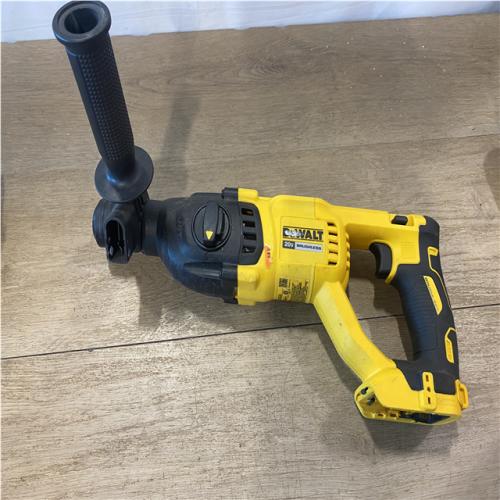 as-is DEWALT 20V MAX Cordless Brushless 1 in. SDS Plus D-Handle Concrete and Masonry Rotary Hammer (Tool Only)
