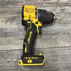 AS-IS DEWALT ATOMIC 20V Lithium-Ion Cordless 1/2 in. Hammer Drill Kit