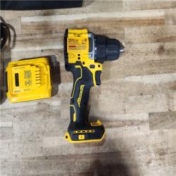 HOUSTON LOCATION - AS - IS DEWALT Atomic 20V Lithium-Ion Cordless Compact 1/2 in. Drill/Driver Kit