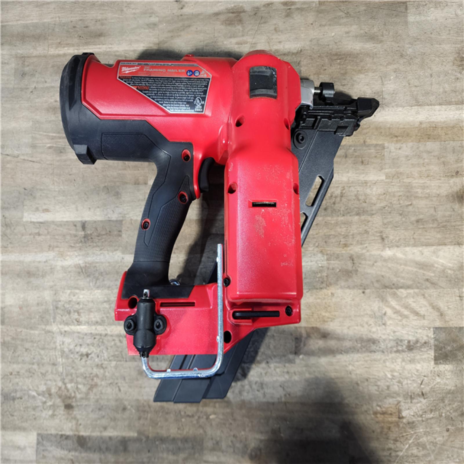 HOUSTON LOCATION - AS-IS M18 FUEL 3-1/2 in. 18-Volt 30-Degree Lithium-Ion Brushless Cordless Framing Nailer (Tool-Only)