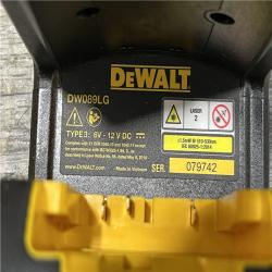 AS-IS DEWALT 12V MAX Lithium-Ion 100 ft. Green Self-Leveling 3-Beam 360 Degree Laser Level Kit