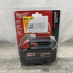 NEW - Milwaukee 18-Volt 4.0 Ah Lithium-Ion XC Extended Capacity Battery Pack