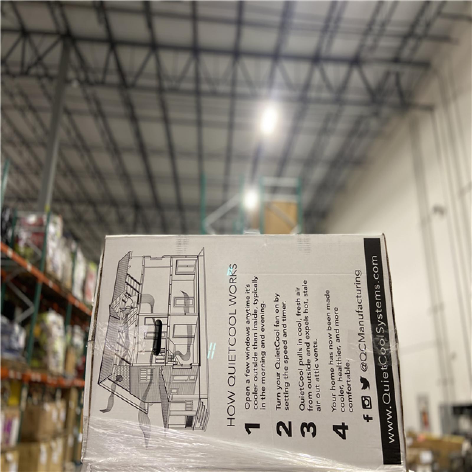 DALLAS LOCATION - QuietCool Attic Fan QC ES - 4700 - RF