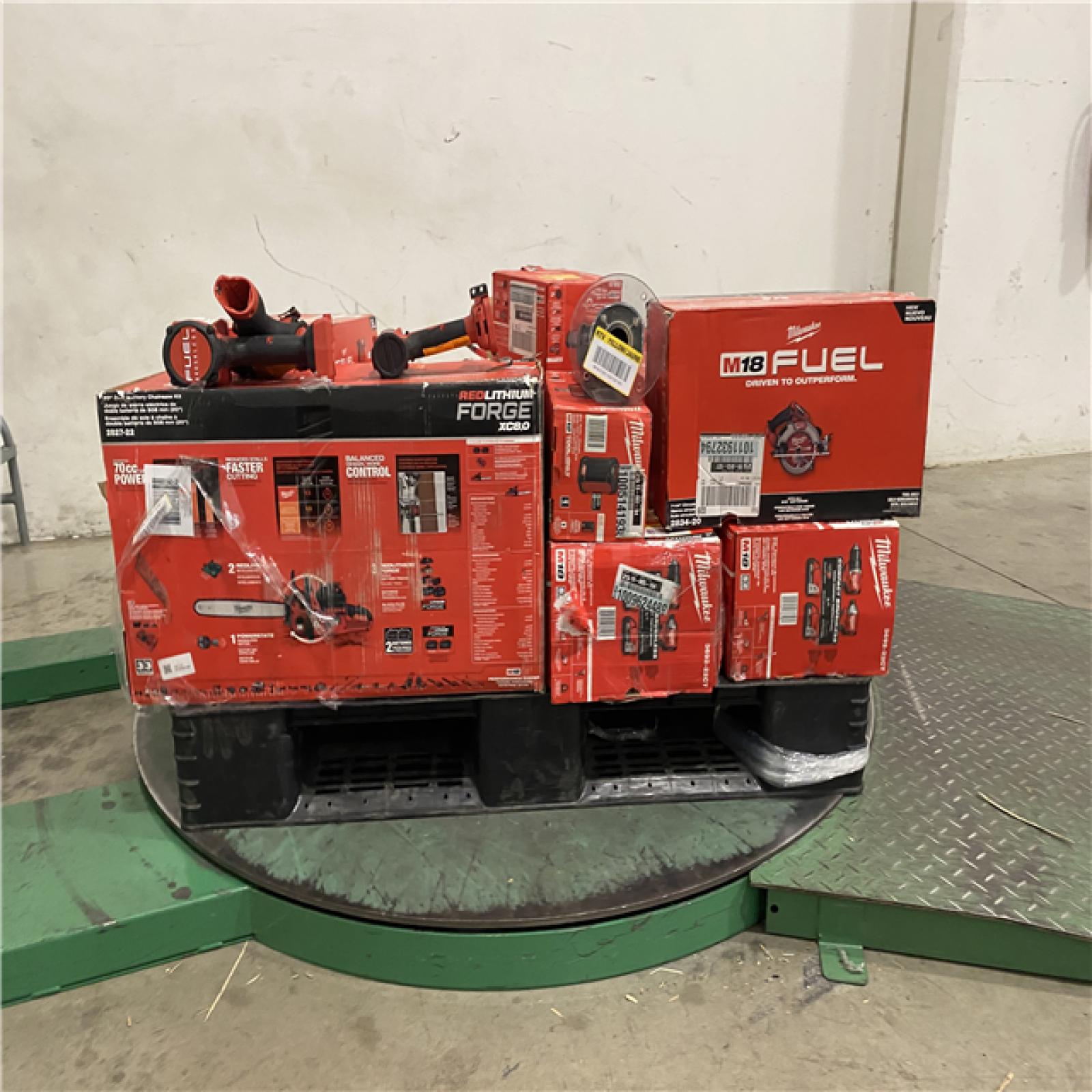 Dallas Location - As-Is MILWAUKEE Tool Pallet