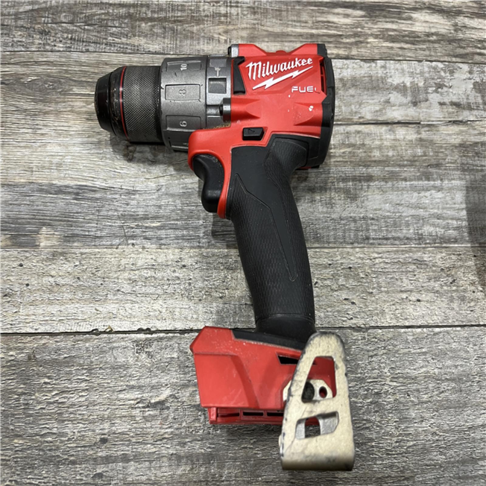 AS-IS Milwaukee Fuel 18-Volt Lithium-Ion Brushless Cordless 1/2 in. Hammer Drill Driver Kit