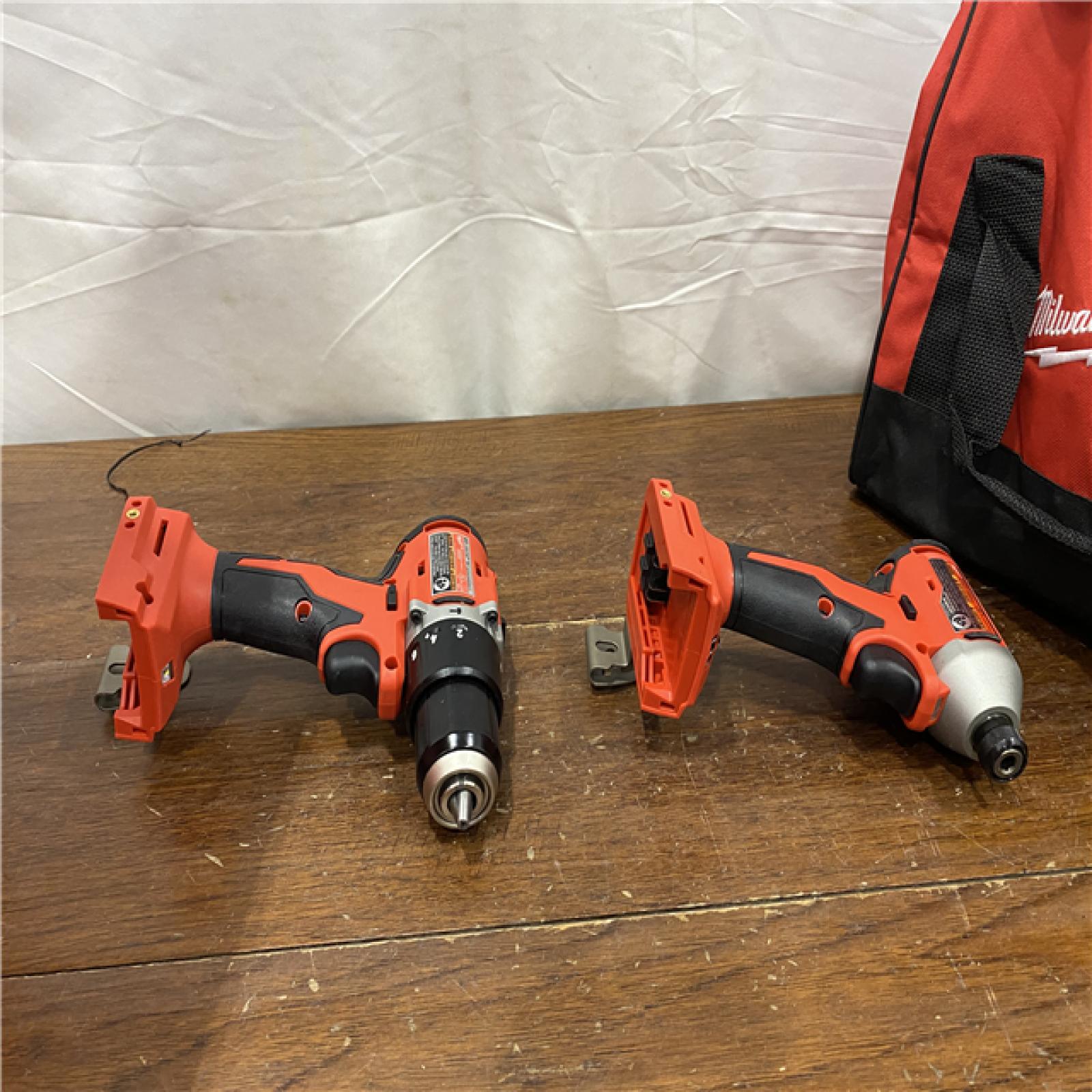 AS-IS Milwaukee M18 Compact Brushless 2-Tool Combo Kit
