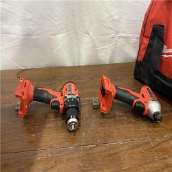 AS-IS Milwaukee M18 Compact Brushless 2-Tool Combo Kit