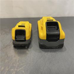 AS-IS - Dewalt 20V MAX POWERSTACK Lithium-Ion Batteries and Charger Starter Kit