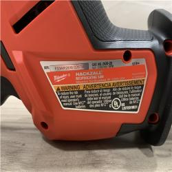 AS-IS Milwaukee FUEL 12V Lithium-Ion Brushless Cordless HACKZALL Reciprocating Saw Kit