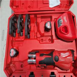 CALIFORNIA AS-IS MILWAUKEE M12 FORCE LOGIC PRESS TOOL