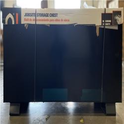 DALLAS LOCATION - AS-IS RIGID 28 in. H x 60 in. W x 24 in. D Universal Storage Chest (BLACK STEEL)