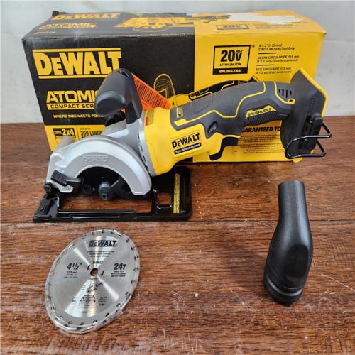 AS-IS DEWALT ATOMIC 20V MAX Cordless Brushless Circular Saw (Tool Only)