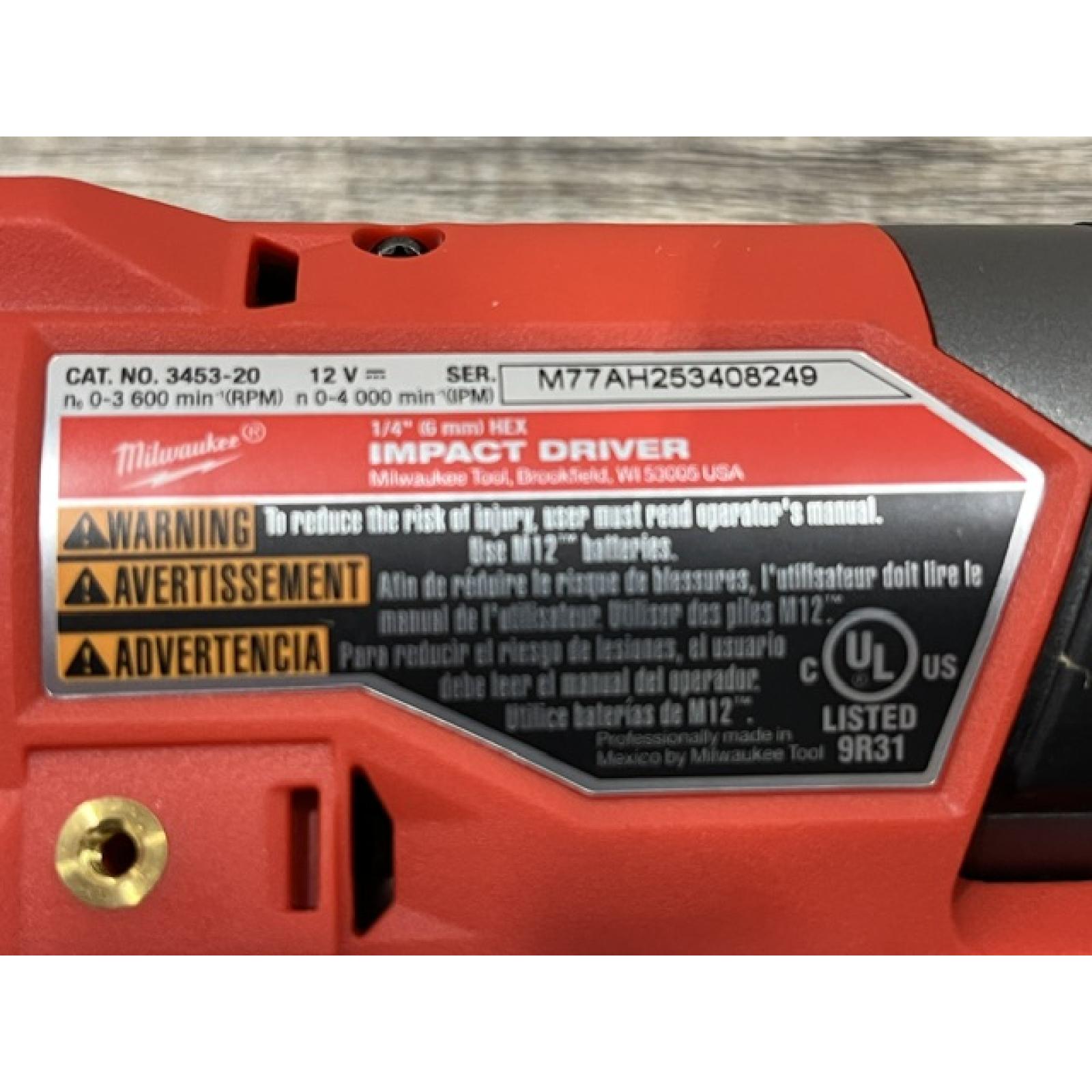 AS-IS Milwaukee FUEL 12-Volt Lithium-Ion Brushless Cordless Hammer Drill and Impact Driver Combo Kit