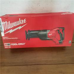 California NEW Milwaukee Sawzall M18 Cordless Recip Saw (Tool Only)