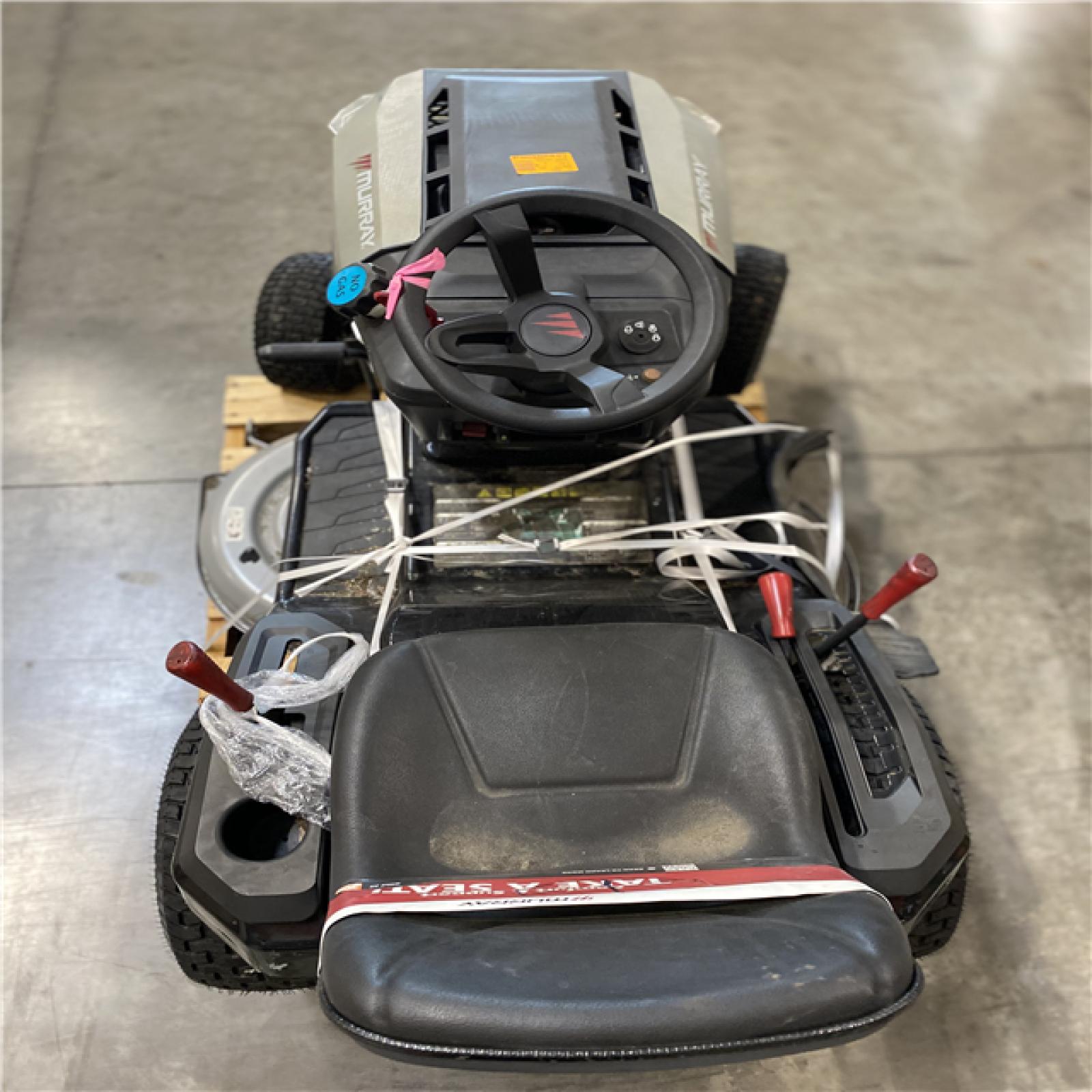 Dallas Location - As-Is Murray MT100 42 in. 13.5 HP Gas Riding Lawn Tractor Mower