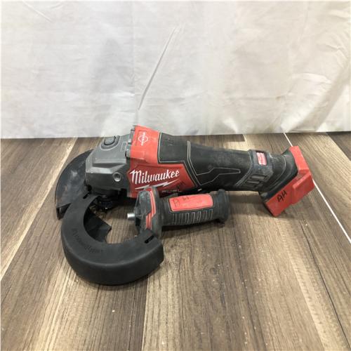 AS-IS Milwaukee FUEL 18-Volt Lithium-Ion Brushless Cordless 4-1/2 in./6 in. Braking Grinder with Paddle Switch (Tool-Only)
