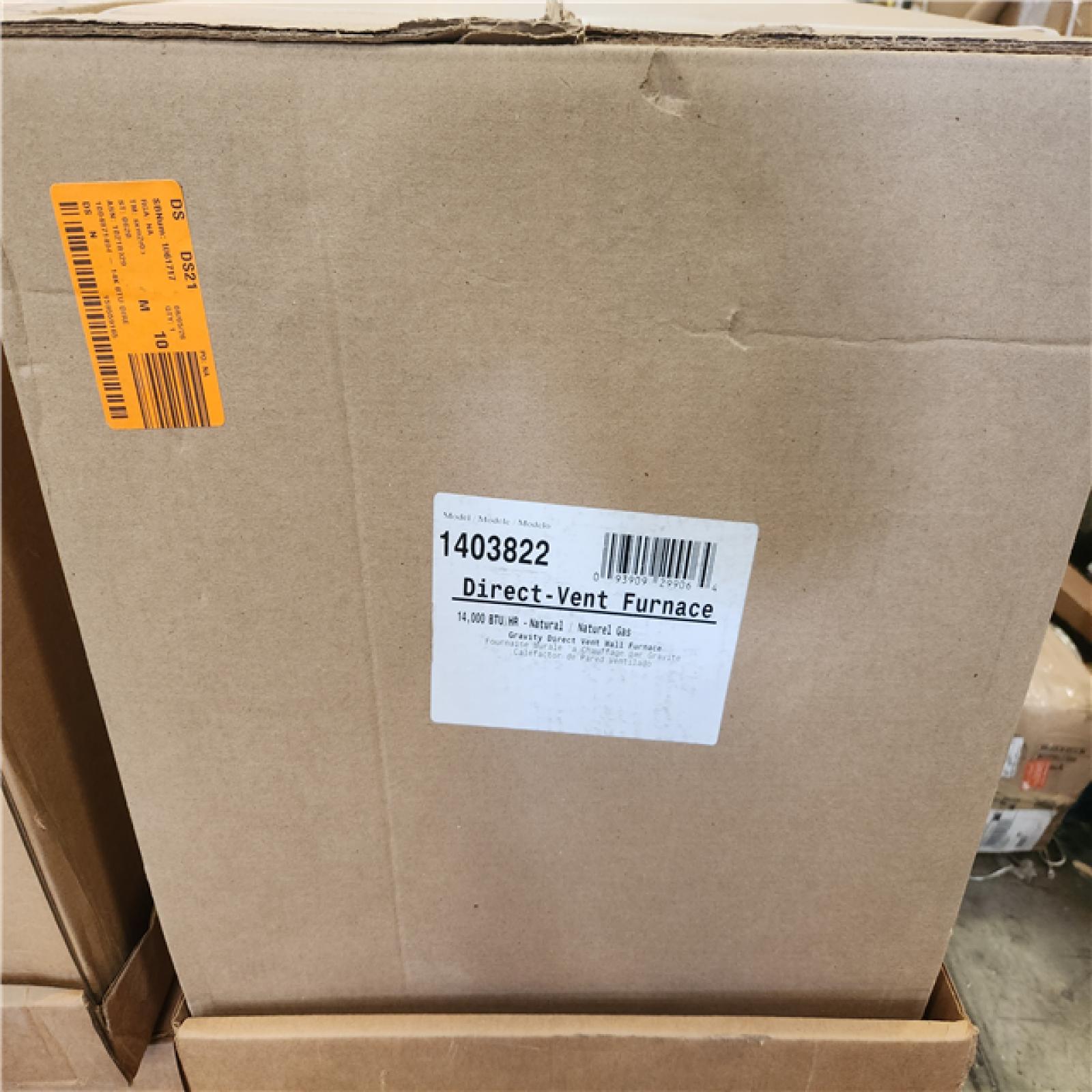Phoenix NEW Williams Direct-Vent Gravity Wall Heater 14 000 BTUH  65% AFUE  Natural Gas Furnace