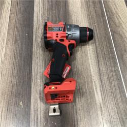 AS-IS Milwaukee  FUEL 18V Lithium-Ion Brushless Cordless 1/2 in. Hammer Drill/Driver (Tool-Only)