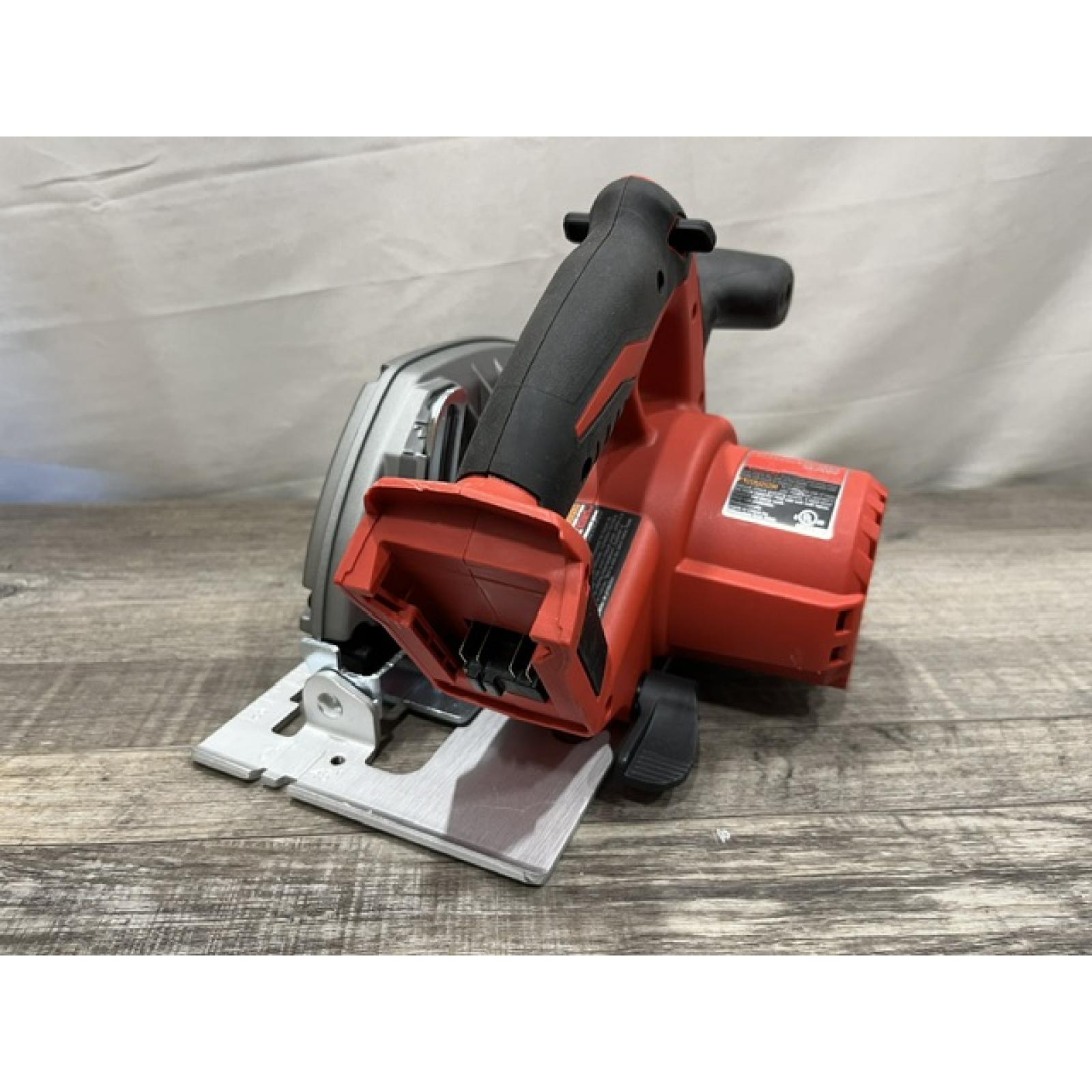 AS-IS Milwaukee 18V Lithium-Ion Cordless 6-1/2 in. Circular Saw (Tool-Only)