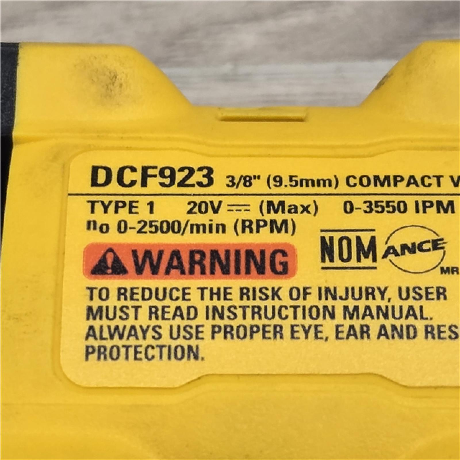 AS-IS DeWalt 20V MAX ATOMIC 3/8 in. Cordless Compact Impact Wrench (Tool-Only)