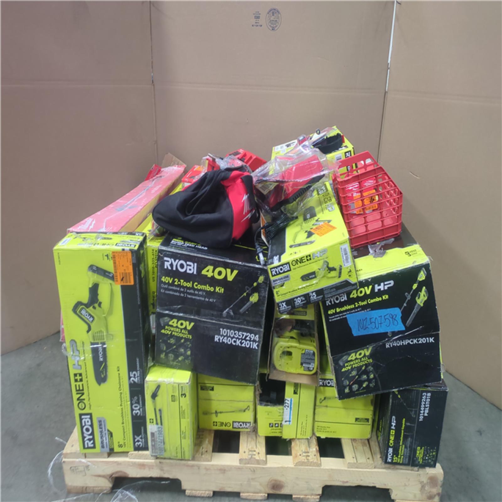 CALIFORNIA AS-IS TOOL PALLET