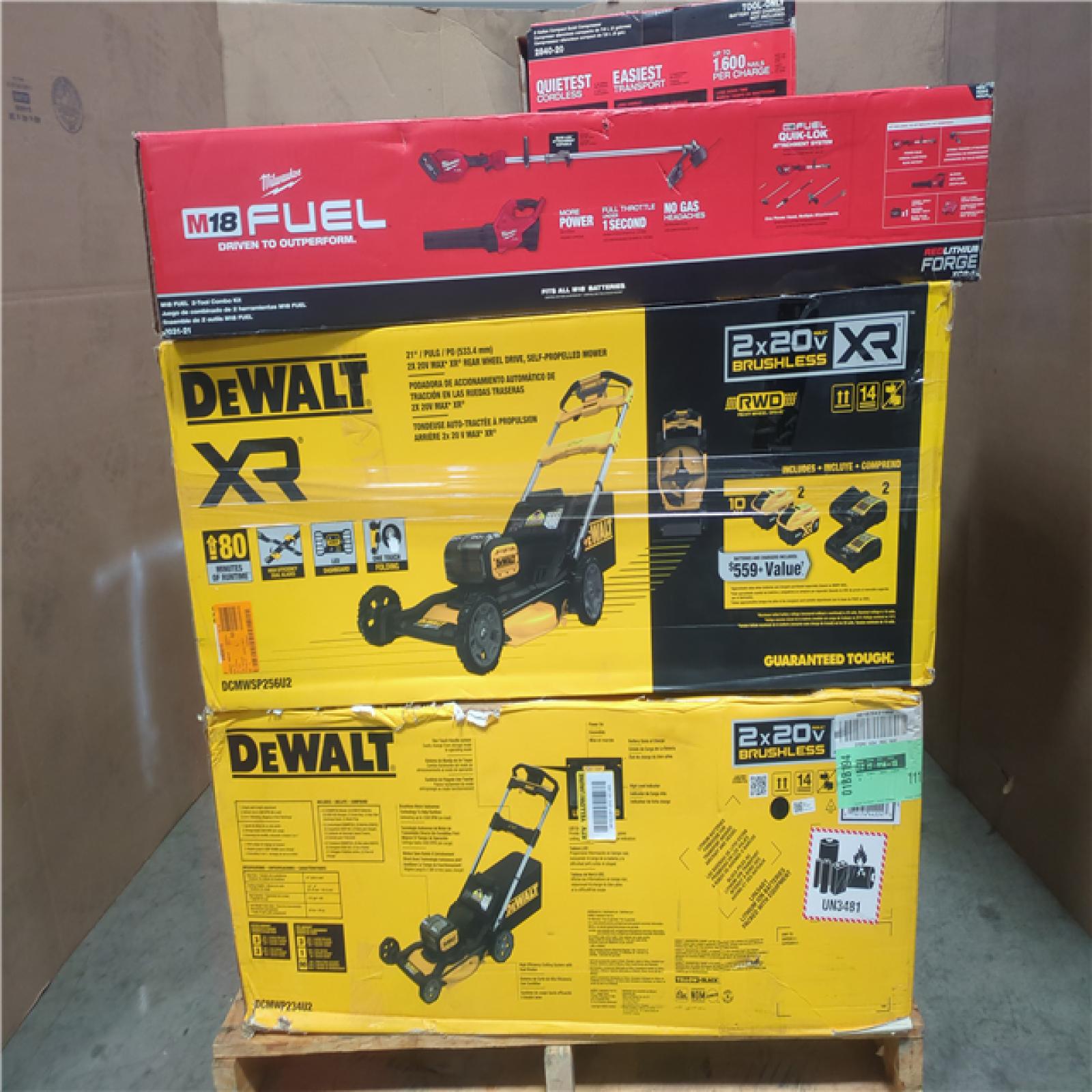 CALIFORNIA AS-IS TOOL PALLET