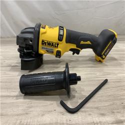 AS-IS DEWALT FLEXVOLT 60V MAX Cordless Brushless 4.5 in. to 6 in. Small Angle Grinder with Kickback Brake (Tool Only)