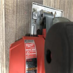 AS-IS Milwaukee FUEL 18V Lithium-Ion Brushless Cordless Metal Cutting 5-3/8 in. Circular Saw (Tool-Only)