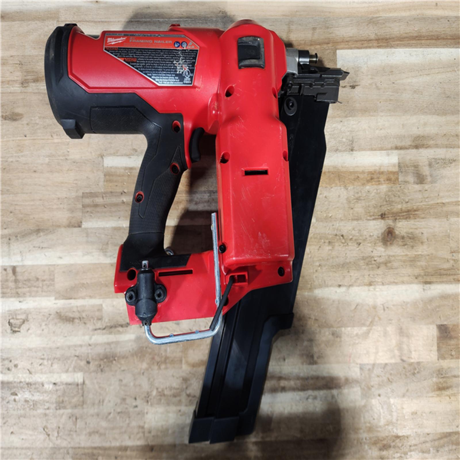 HOUSTON LOCATION - AS-IS Milwaukee FUEL 3-1/2 in. 18-Volt 21-Degree Lithium-Ion Brushless Cordless Framing Nailer (Tool-Only)