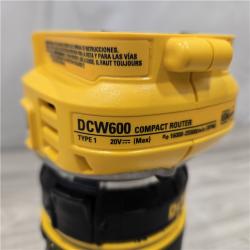 AS-IS Dewalt 20V MAX XR Cordless Compact Router (Tool Only)