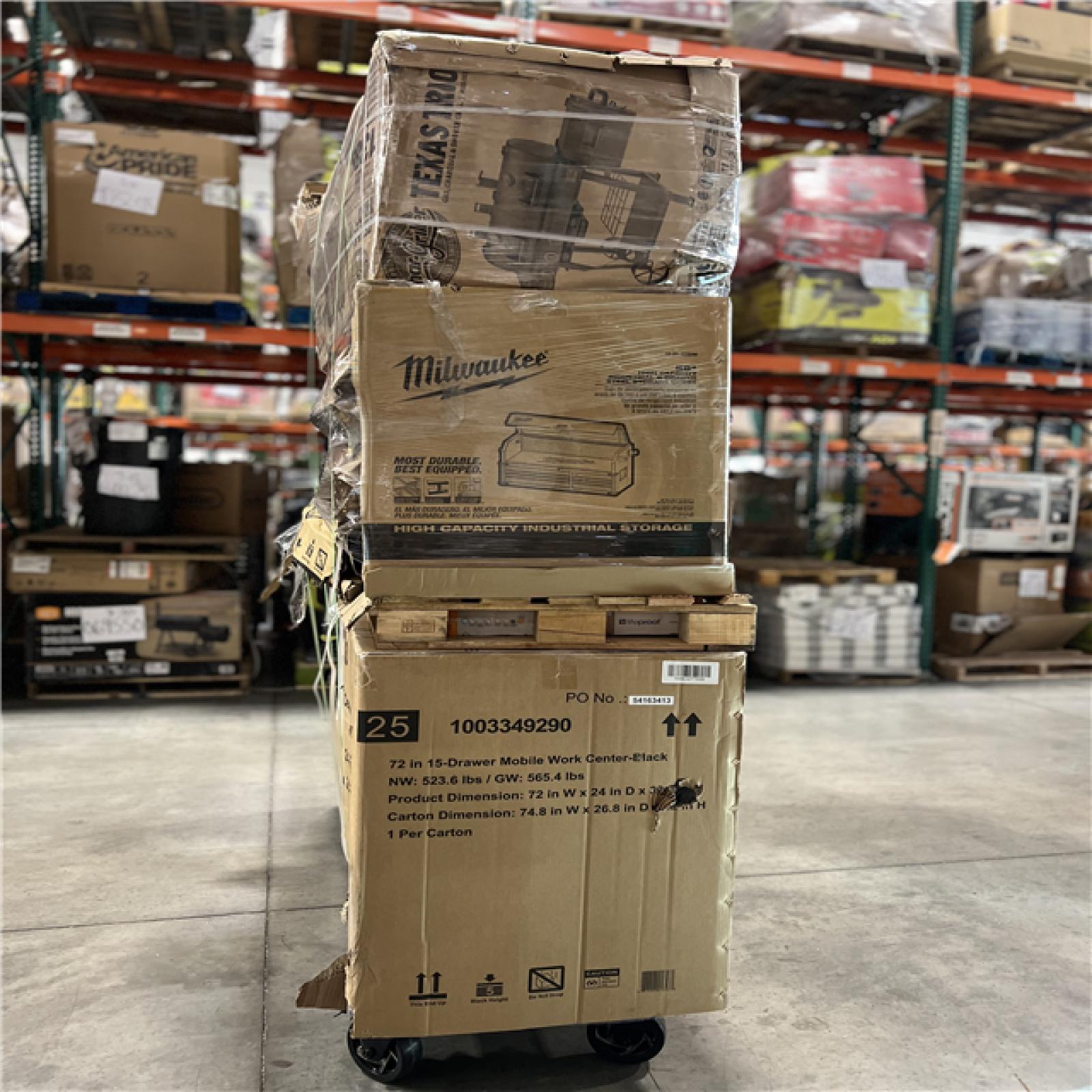 DALLAS LOCATION - AS-IS HOME IMPROVEMENT PALLET