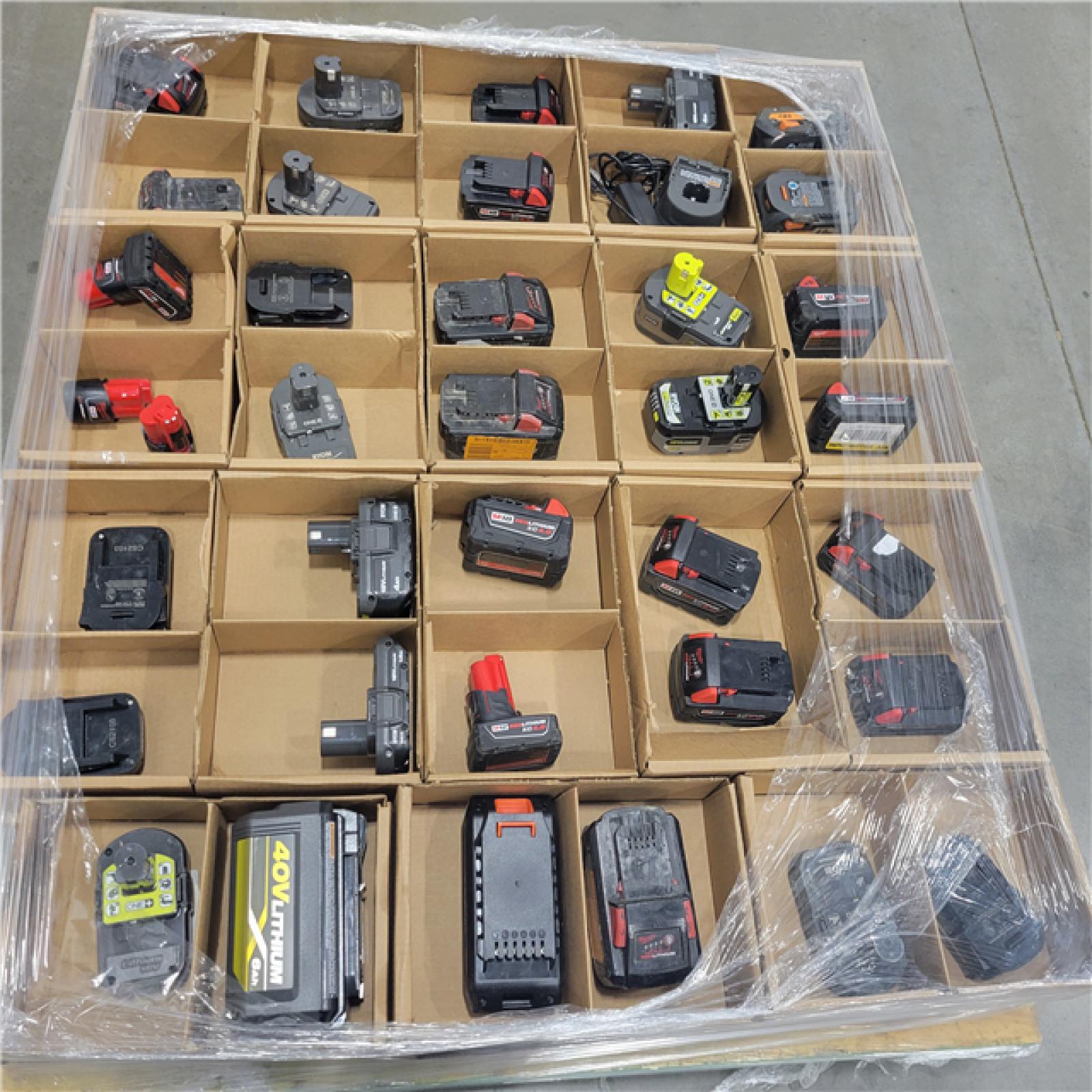 DALLAS LOCATION - AS-IS BATTERY PALLET