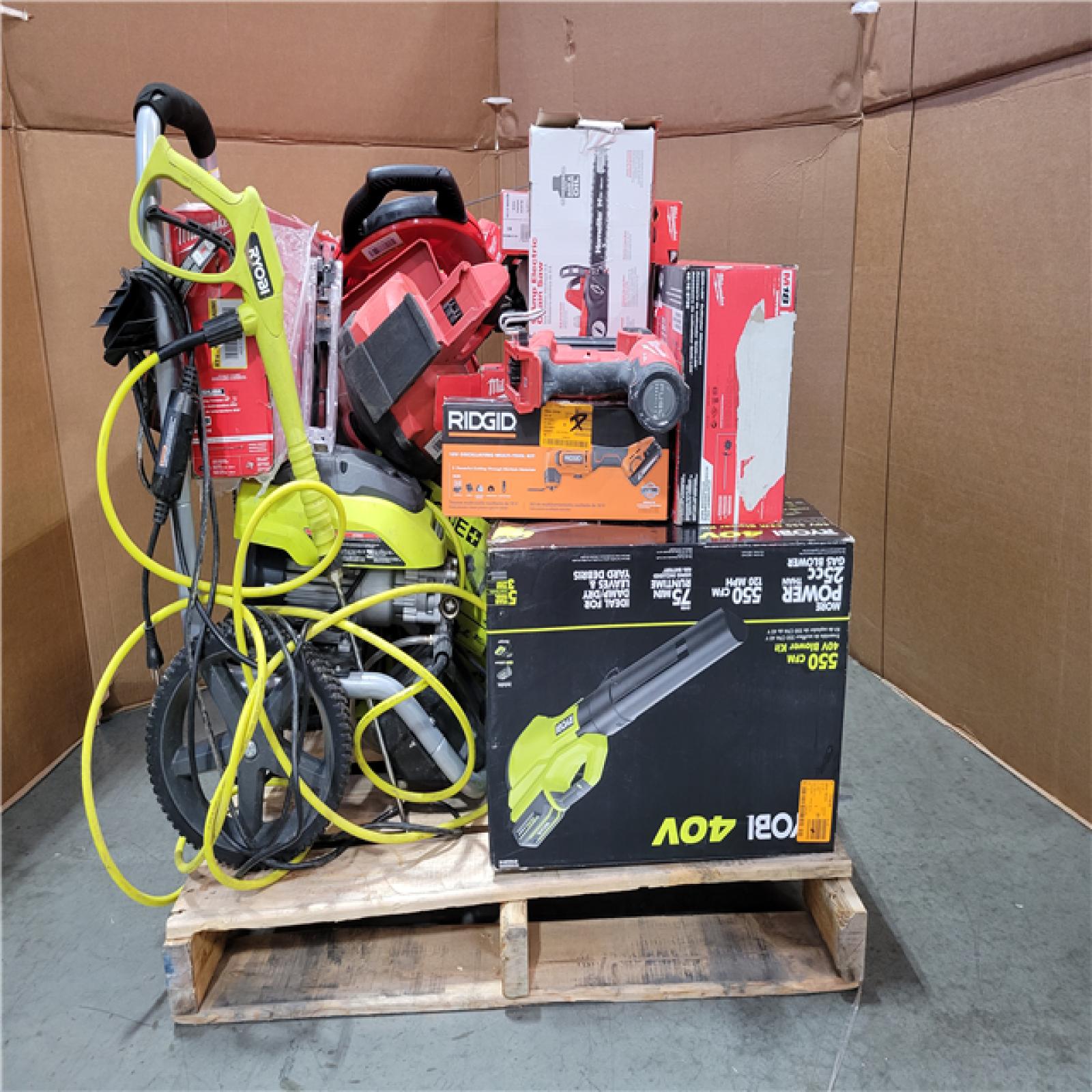 CALIFORNIA AS-IS TOOL PALLET