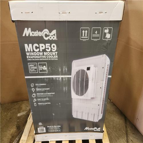 Phoenix LIKE NEW MasterCool 5900 CFM 115-Volt 3-Speed Slim Profile Window Evaporative Cooler for 2000 sq. ft.