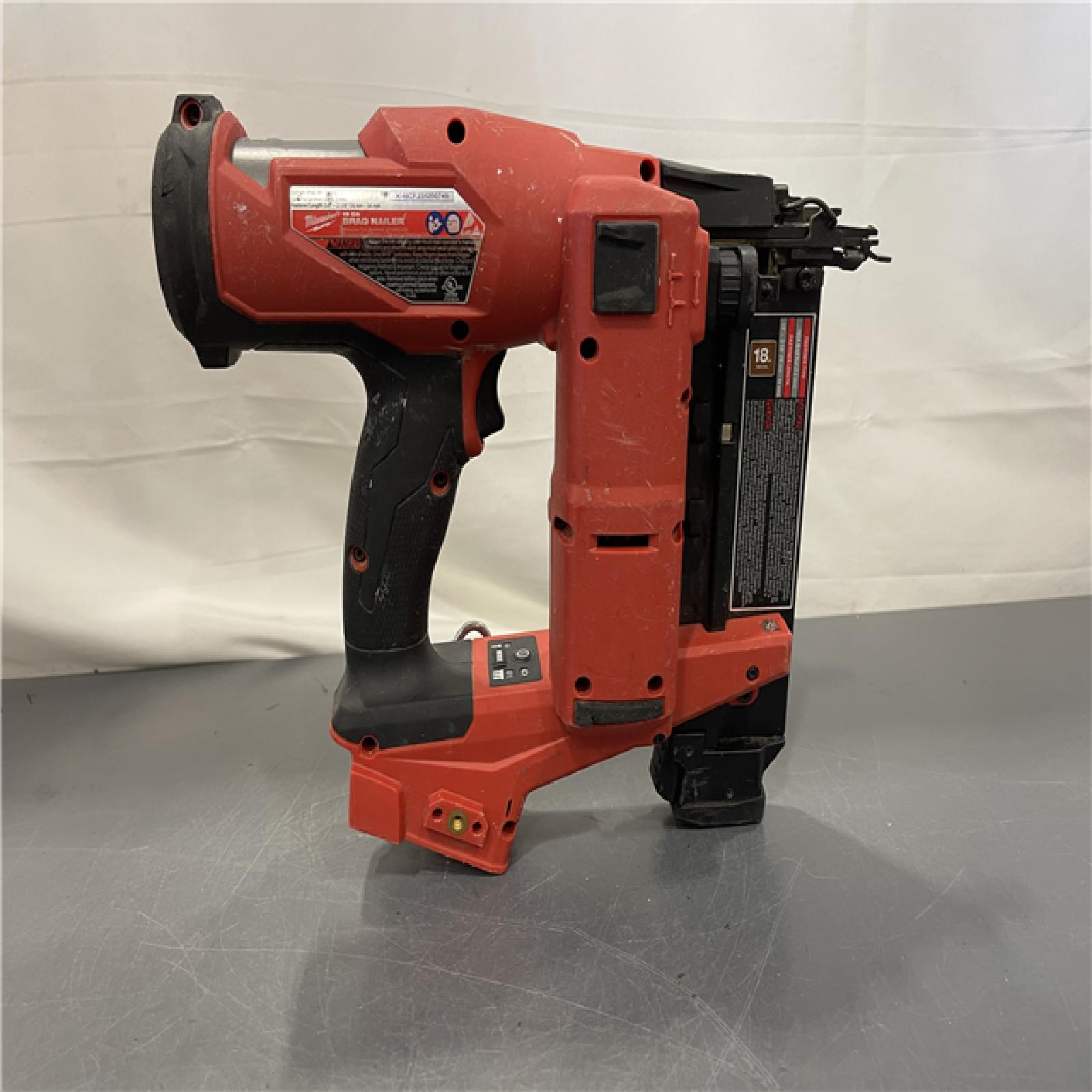 AS-IS - Milwaukee M18 FUEL 18 Gauge Brad Nailer