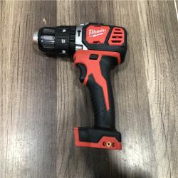 AS-IS Milwaukee M18 18V Lithium-Ion Cordless 1/2 in. Hammer Drill/Driver (Tool-Only)