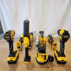 AS-IS- DEWALT 20V Lithium-Ion Cordless 8-Tool Combo Kit