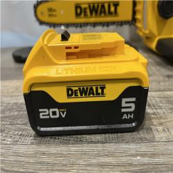 AS-IS DEWALT 20V MAX Compact 12 Brushless Cordless Chainsaw Kit