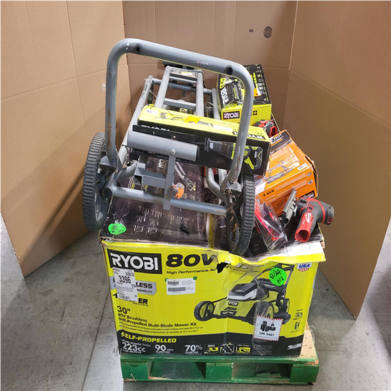 CALIFORNIA AS-IS TOOL PALLET